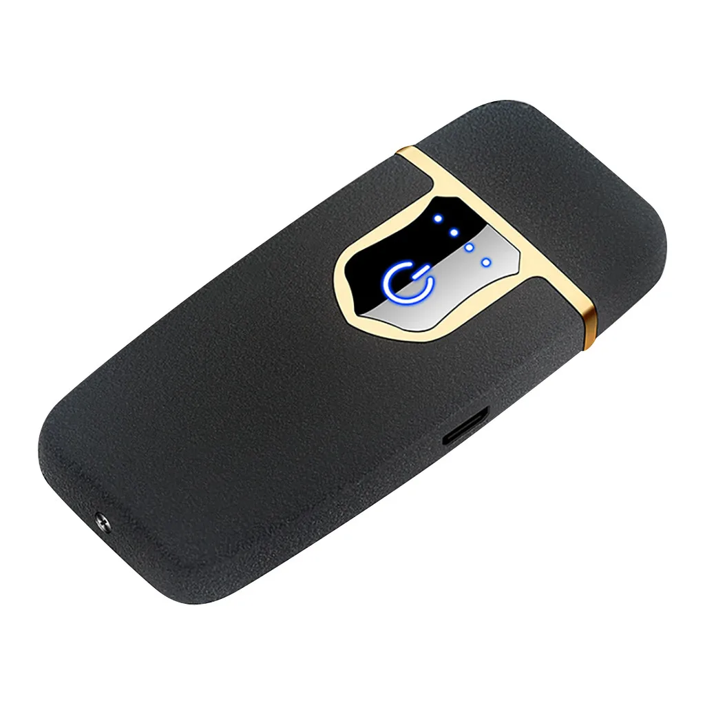 Новая беспламенная usb зарядка Зажигалка сенсорный экран электронное зажигание