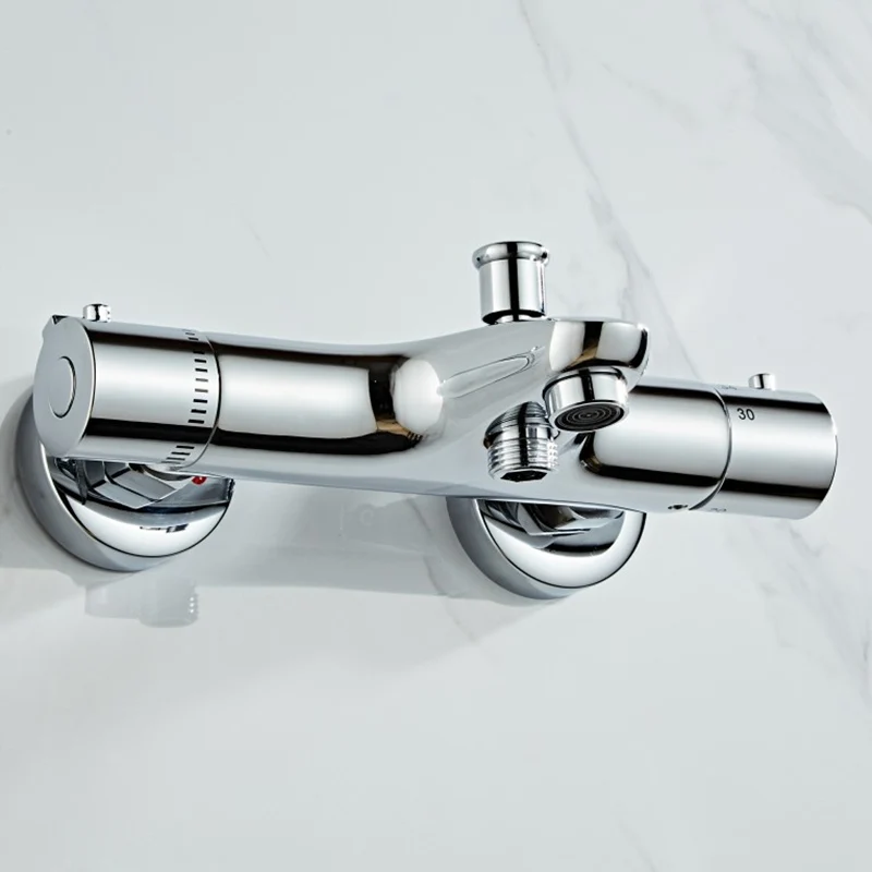Смеситель для душа s смеситель ванны Термостатический ванной настенный