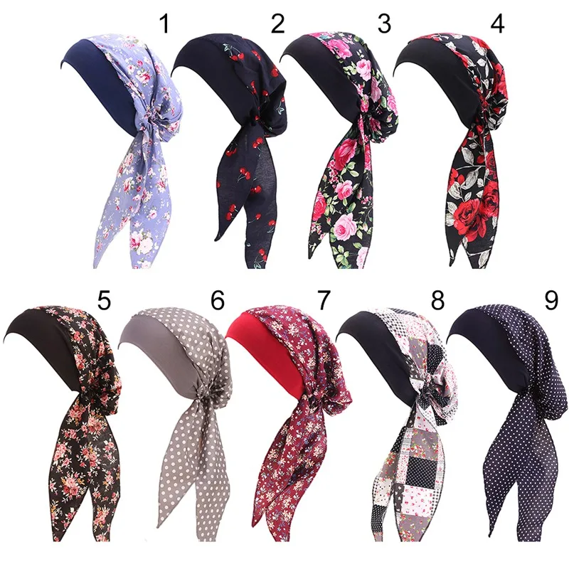 

Vintage Women Headwear Turban DIY Bow Streamers Hair Scrunchies Ribbon Hair Ties Horsetail Ties Head Wrap Hair Accessories