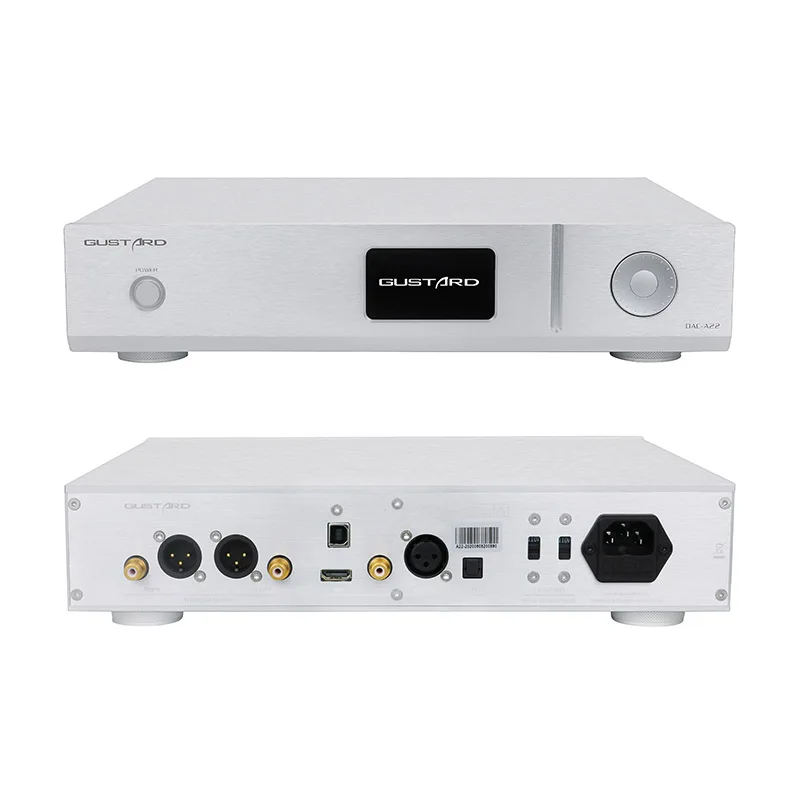 Полноразмерный Bluetooth декодер GUSTARD DAC A22 Dual AK4499 XMOS поддержка