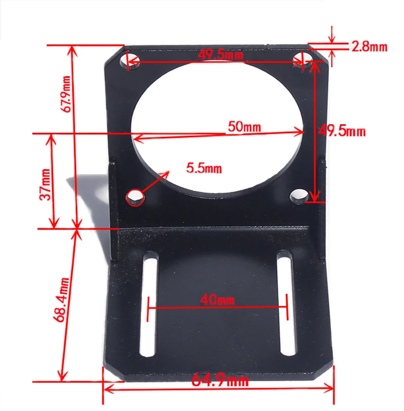 Запчасти для ЧПУ серия 60st L-образный Монтажный кронштейн серводвигателя