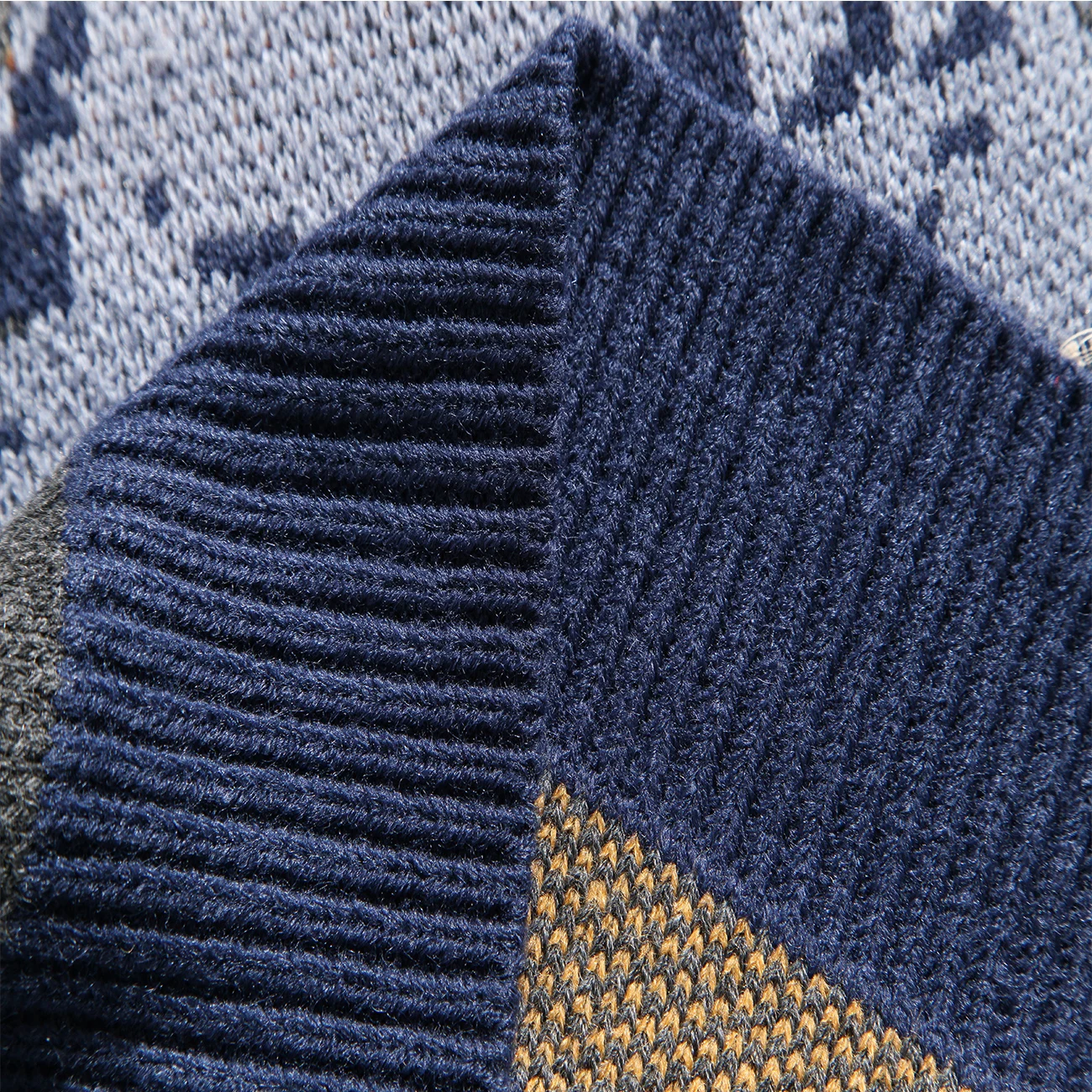 

Harajuku Bear Print In Overalls Pullover Knitted Sweater Hip Hop Streetwear Retro Autu