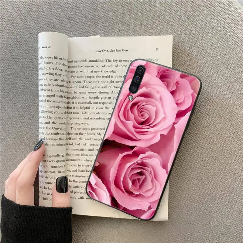 

Colorful Beautiful Roses Phone Case For Samsung galaxy S 9 10 20 A 10 21 30 31 40 50 51 71 s note 20 j 4 2018 plus