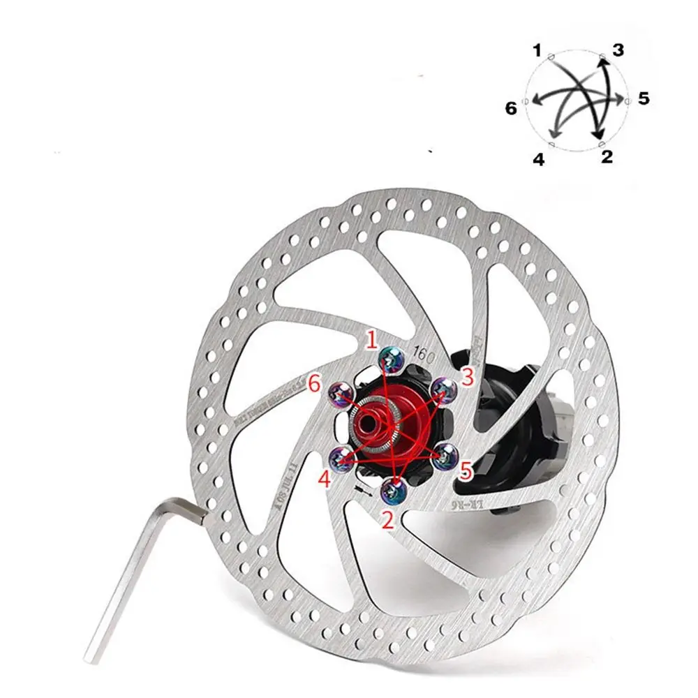 Запчасти для заднего колеса из нержавеющей стали горного велосипеда 203 мм/180 мм/160