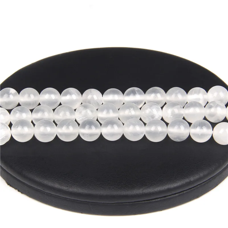 

Бусины из нефрита 6-10 мм, круглые бусины с отверстием, натуральные кристаллы, ювелирные изделия «сделай сам», белого цвета