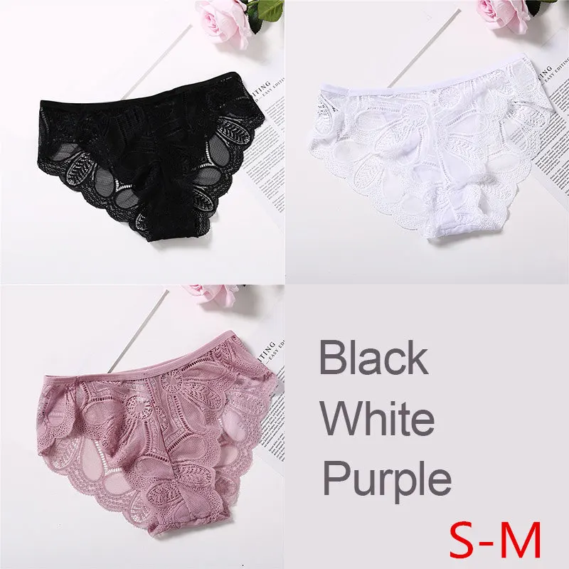 set6 S-M Плюс размер s-xl сексуальные кружевные трусики женское модное нижнее белье Соблазнительные Красивые трусы девушки Женский хлопковый с низкой талией Нижнее белье для женщин - Цвет: set6 S-M