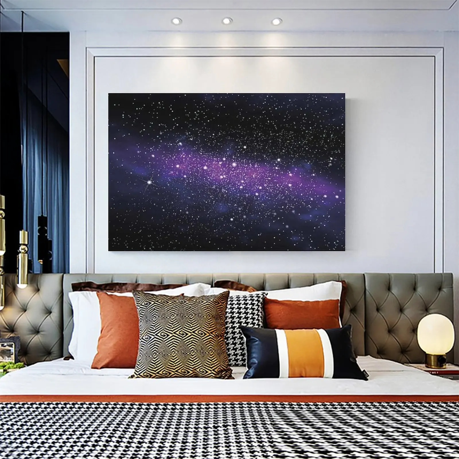 

Kid’s Room Nursery Poster-Galaxy Stars Poster And Wall Art Picture Print Modern Family Bedroom Decor Posters