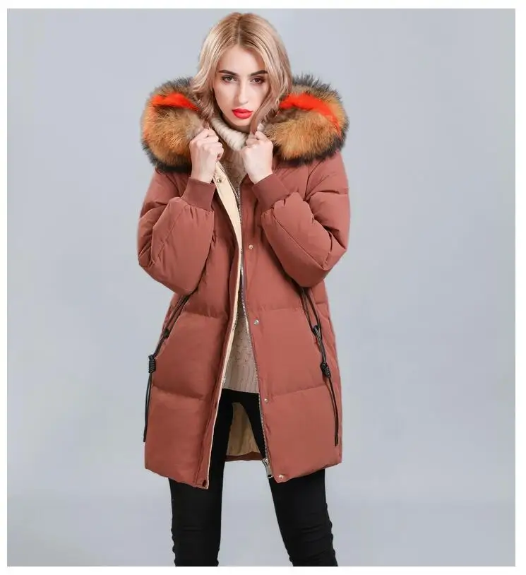 Женская парка с капюшоном верхняя одежда 2019 |