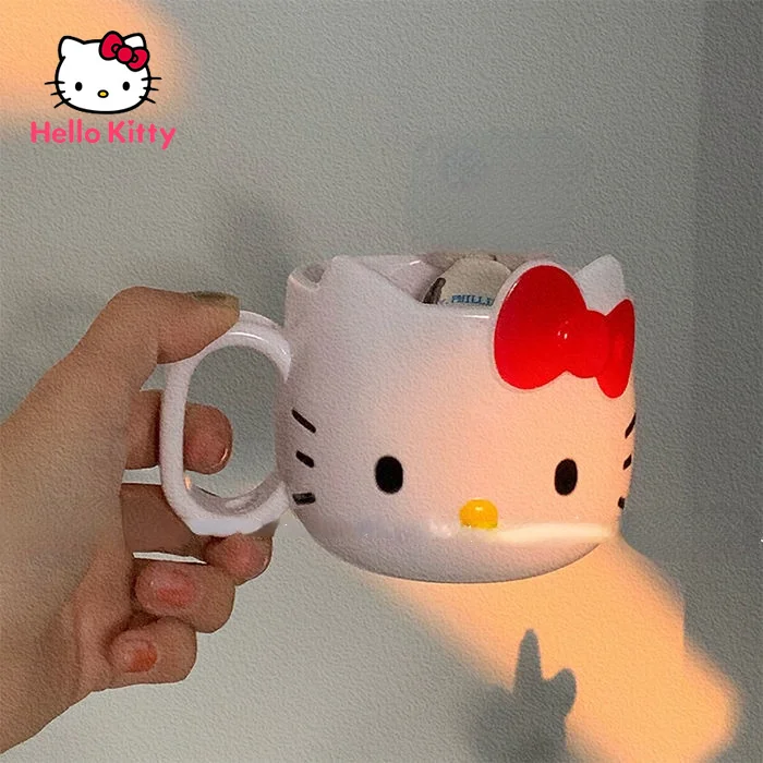 

Hello Kitty Mouth Cup Cute Cartoon Home Child Cup Tooth Baby Portable Travel Tooth Cup Drinking Cup