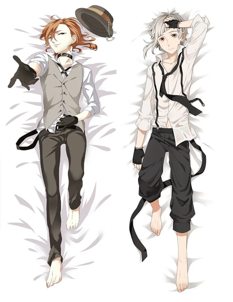 Наволочки с Аниме Накадзима Ацуси Осаму Дазай |