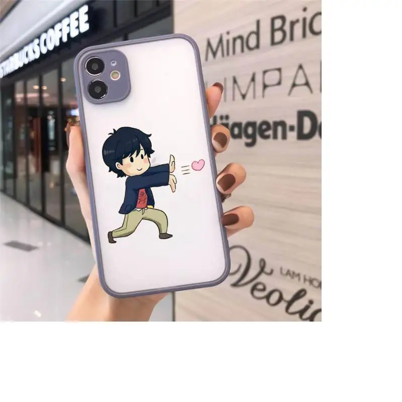 

Japanese Anime Banana Fish Anime Phone Cases Matte Transparent for iPhone 7 8 11 12 s mini pro X XS XR MAX Plus cover funda