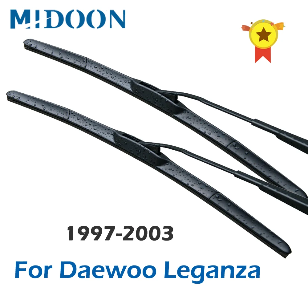 Гибридные щетки стеклоочистителя MIDOON для Daewoo leguna Fit крюковые рычаги 1997 1998 1999 2000 2001