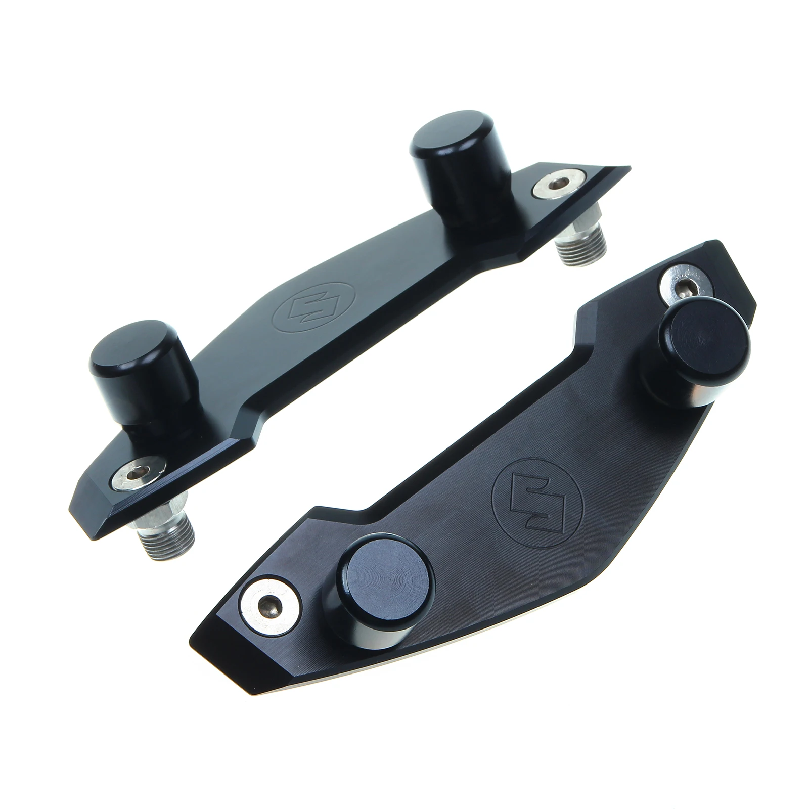 Black BIKINGBOY слайдер двигателя для Suzuki GSF 600 750 1200 Bandit 96-04 03 GSXR 750 GSX-R 1100 защитная рамка Краш колодки чехол - Цвет: Black