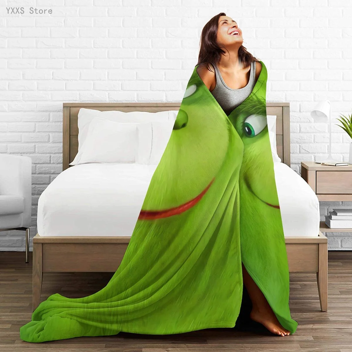 

Anime 3D printed Ultra-Soft Micro Fleece Blanket flannel throw Sherpa bedspread bedding sofa picnic fur soft blanket 300337001