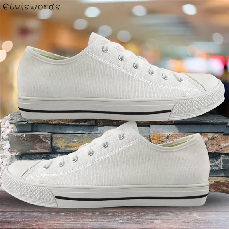 Кеды ELVISWORDS женские Вулканизированная легсветильник обувь холщовые кроссовки