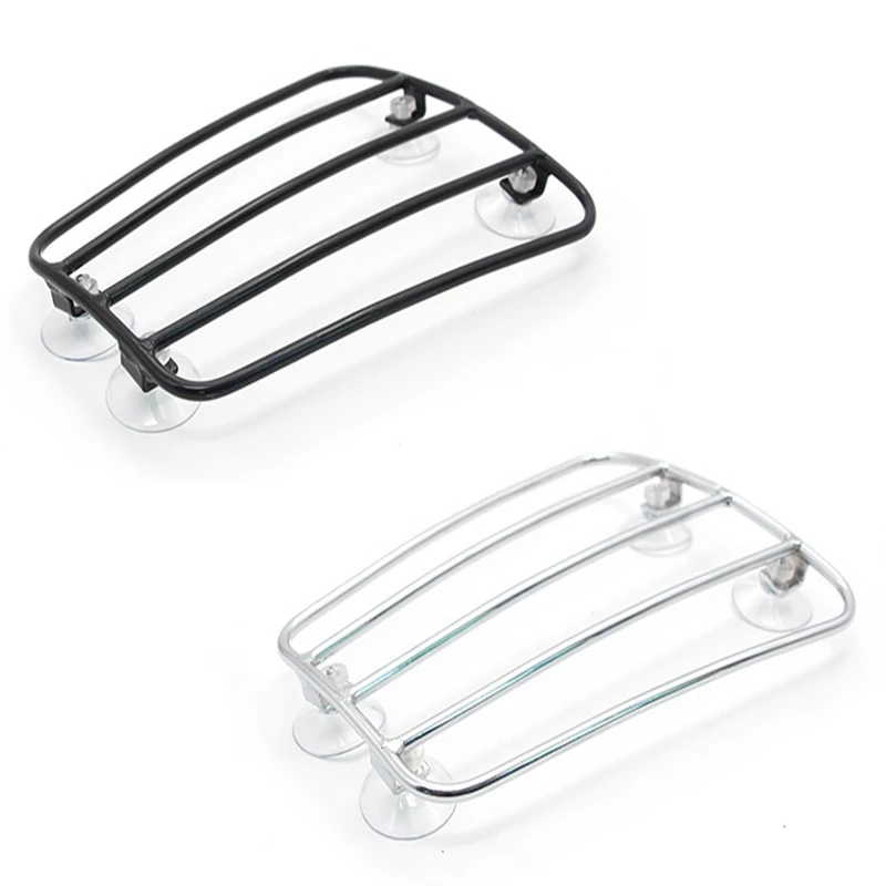 

Motorcycle Oil Fuel Tank Luggage Shelf Rack Steel Rear Fender Rack Luggage Bracket with Sucker