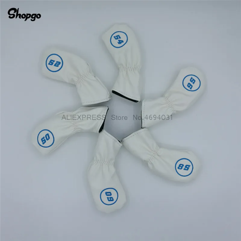 [2 цвета] гольф клинья покрывает мягкий Пу щенок Гольф песок клиновидная голова