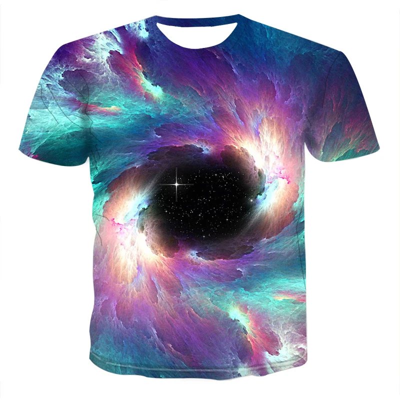 

2021 New T-shirt O-Neck 3D Print Short Sleeve Sport Style T Shirt for Men Women Science Fiction Tops Summer Homme Mens Clothes