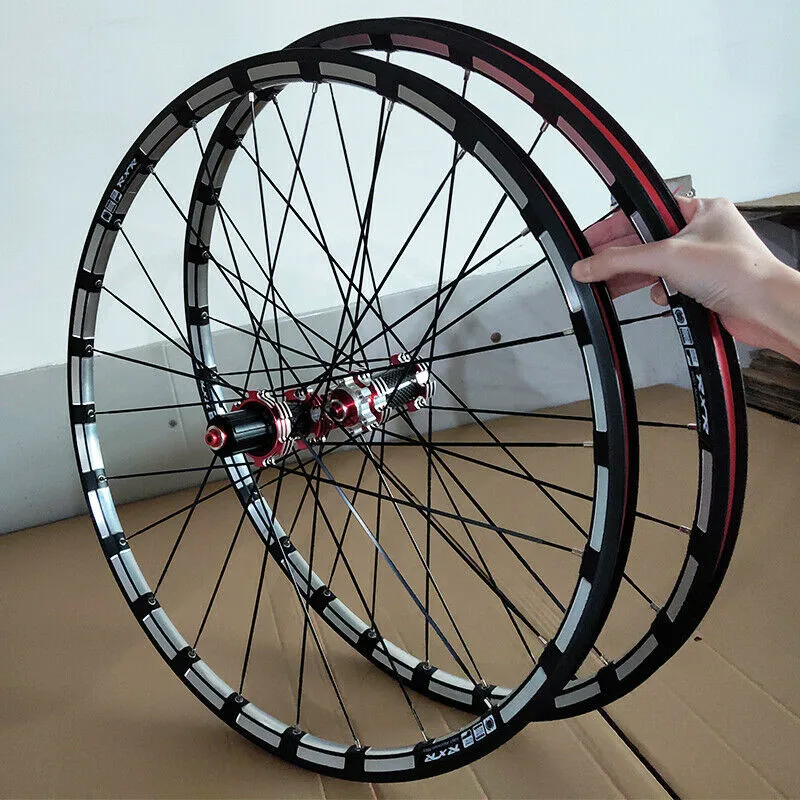 RXR 29 wheelset Carbon Hub Mountain Bike Wheel set Thru Axle/QR MTB Wheels Disc Brake Bicycle Wheelsets 7-11Speed | Спорт и