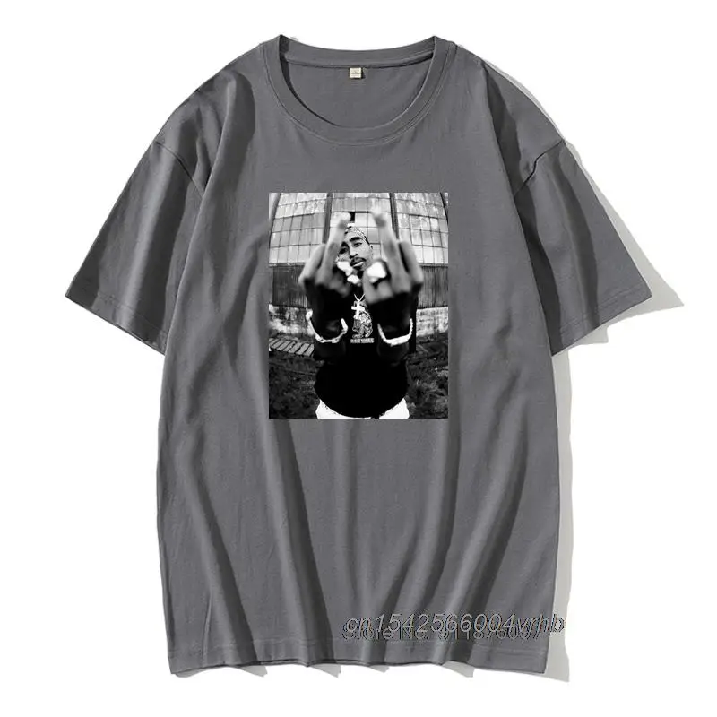 

Повседневная Уличная одежда 2 шт, Тупак Шакур, Мужская Винтажная футболка в стиле хип-хоп, рэп-звезда, крутая хлопковая футболка с коротким р...