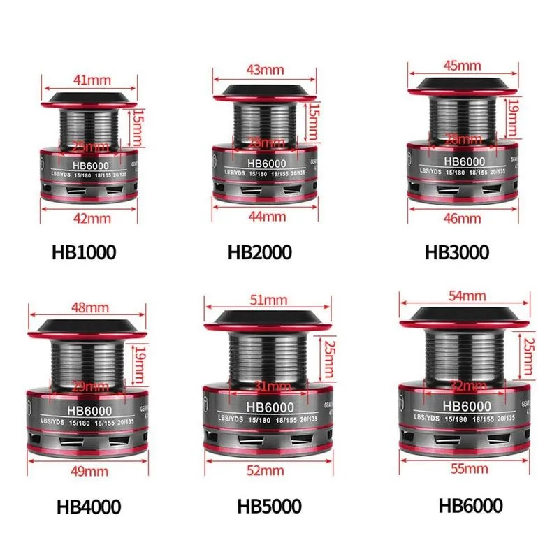 

Fishing Reel All Metal Spool Reel 8KG Max Drag Steel Handle Line Spool Saltwater Fishing Accessories