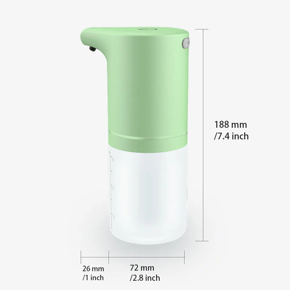 

350ML Soap Dispenser USB Charging Hand Free Electric Automatic Sensor Foaming
