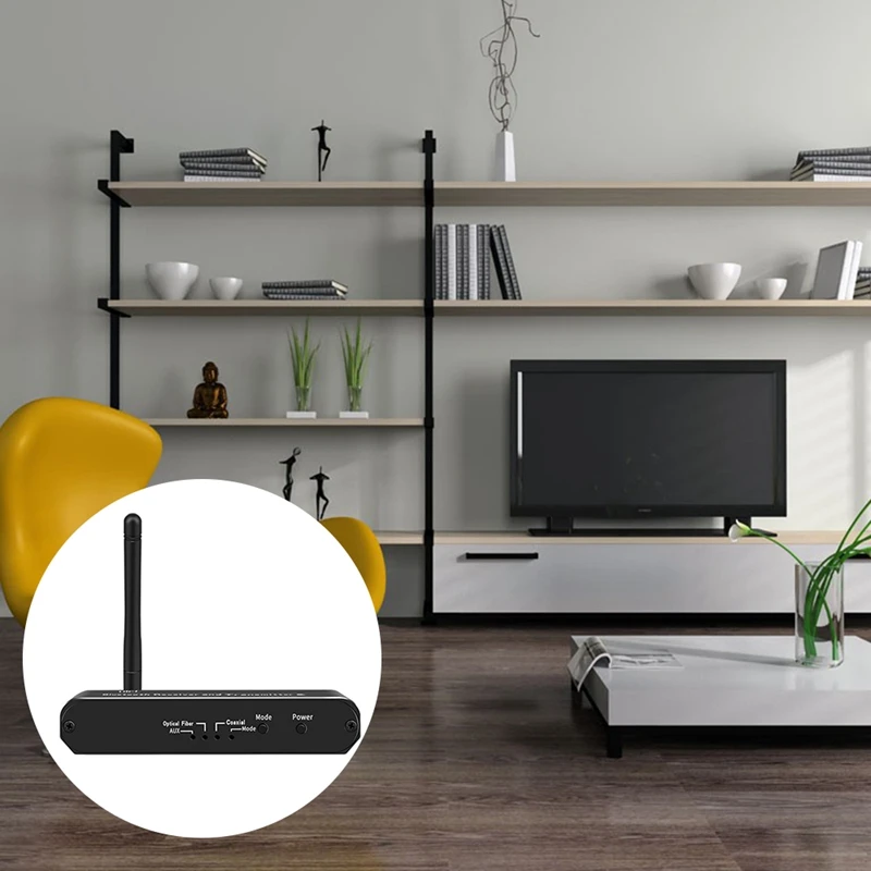 Цифро-аналоговый аудиопреобразователь DAC коаксиальное волокно Bluetooth 5 0