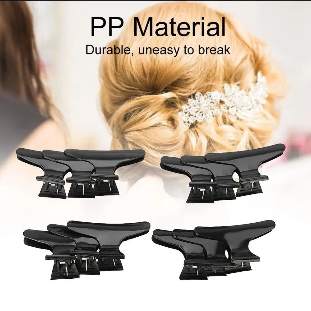 12 шт./компл. черный зажим для волос | Красота и здоровье