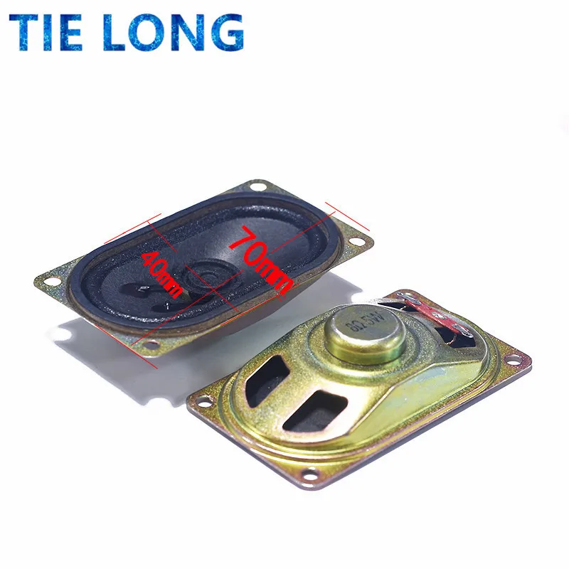 2PCS/Lot LCD Monitor/TV Speaker Horn 3W 4R 4070 Loud speaker 4 ohms 3 Watt 40*70MM thickness 20MM | Электронные компоненты и