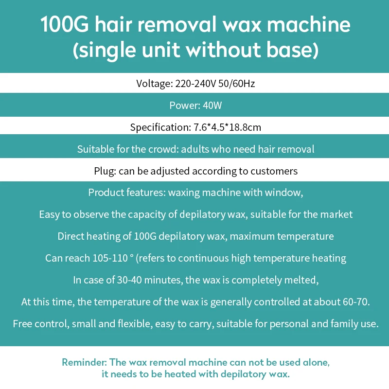 Портативная депиляционная мини машина для удаления волос|Воскоплавы| |