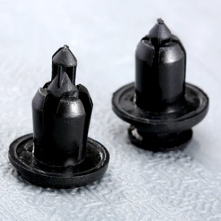 50 шт. нейлоновые фиксирующие заклепки для переднего бампера крыла пластиковые