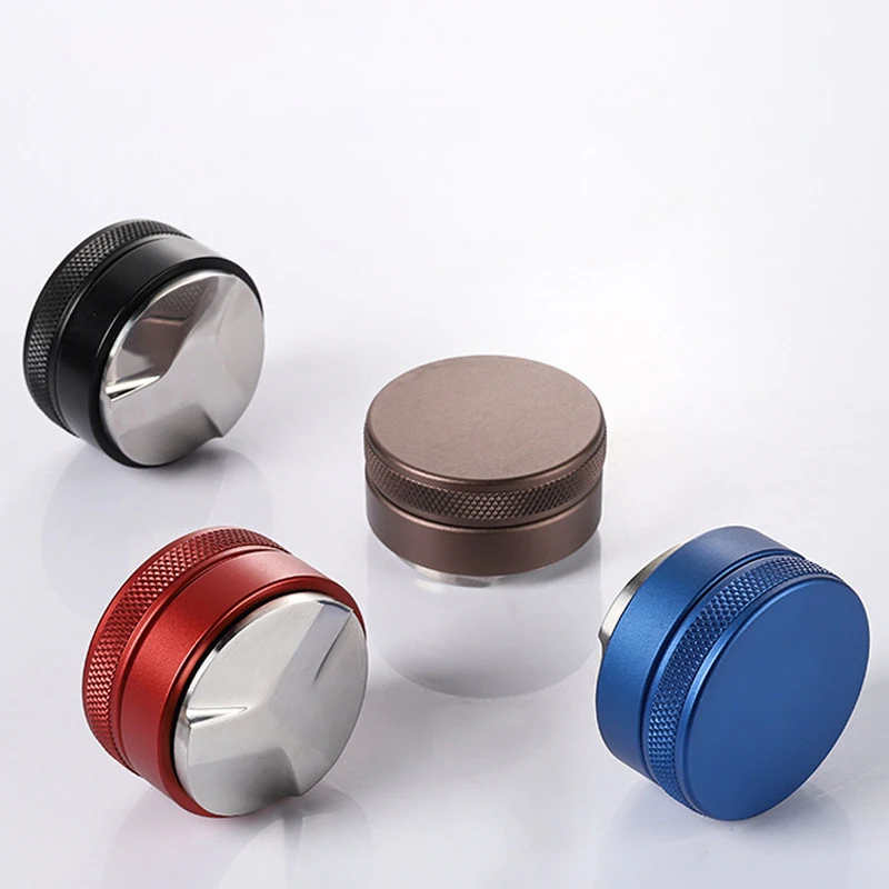 

51mm 53mm 58mm 58.35mm Espresso Coffee Tamper Adjustable Coffee Tamper for Barista Flat Stainless Steel Base Coffee Bean Press