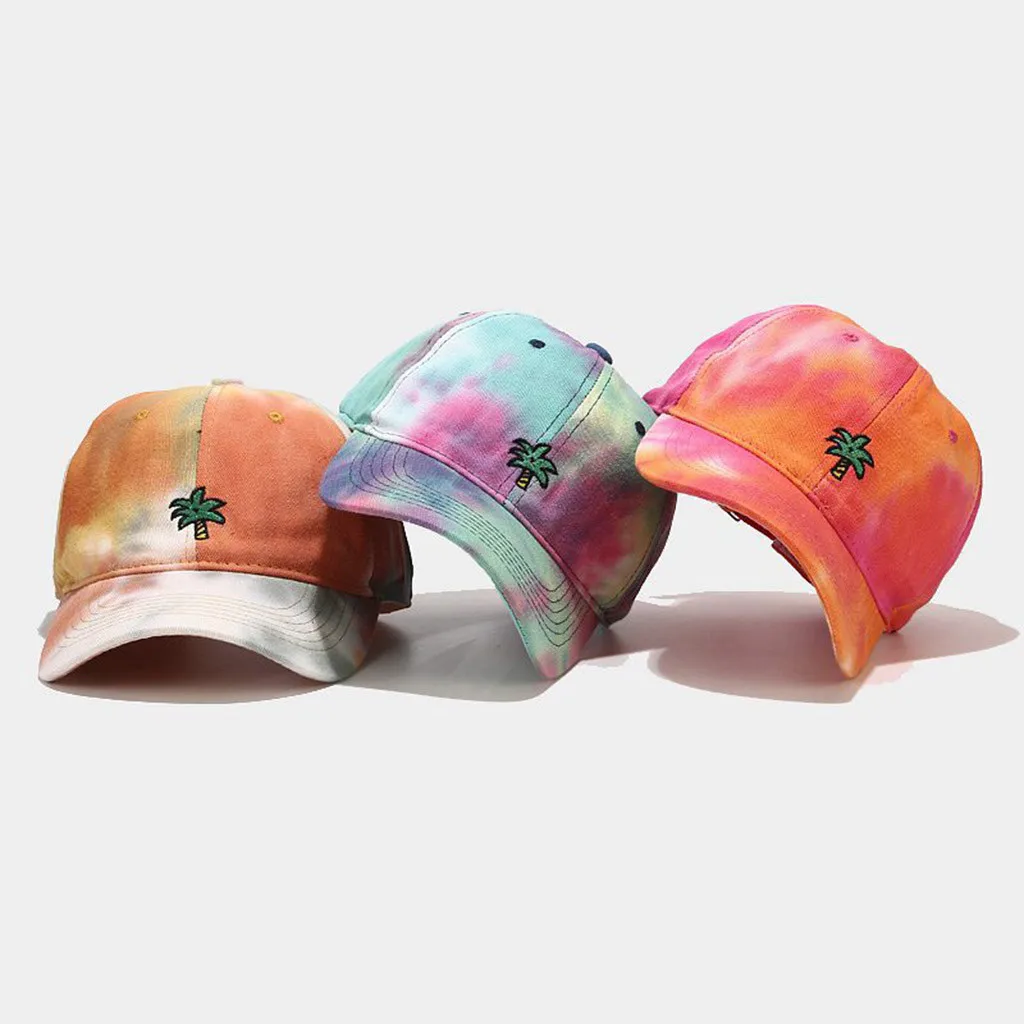 

Unisex Men Women Fashion Hat Tie-dyed Sun Hat For Four Seasons Adjustable Baseball Cap Hip Hop Outdoor Hat
