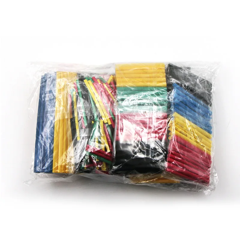 Набор термоусадочных трубок 328 шт. полиолефиновые Усадочные трубки для проводов