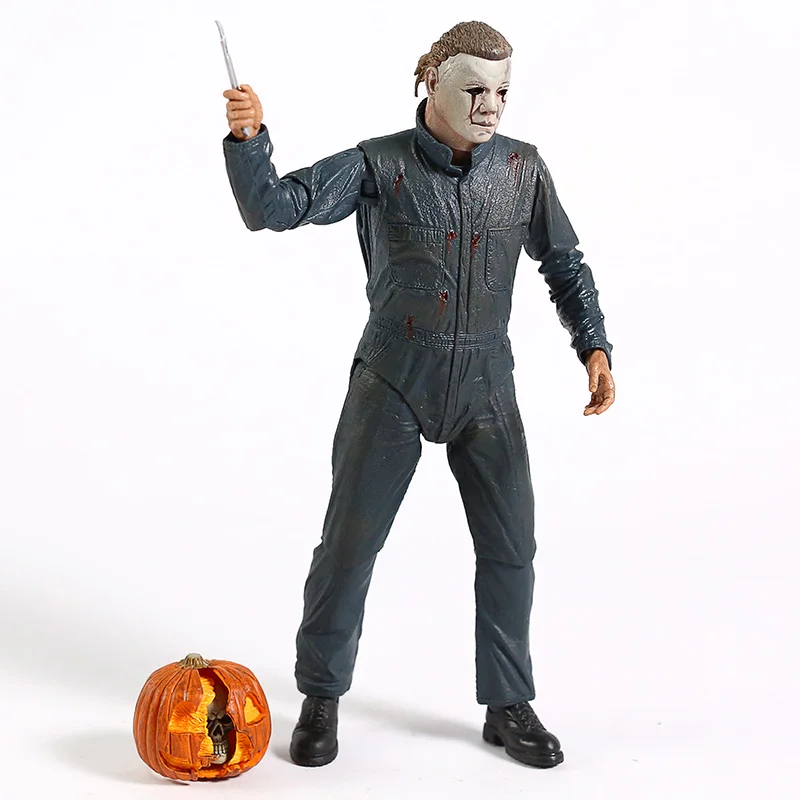 NECA Хэллоуин 2 II Ultimate Майкл Майерс ПВХ фигурка Коллекционная модель игрушки