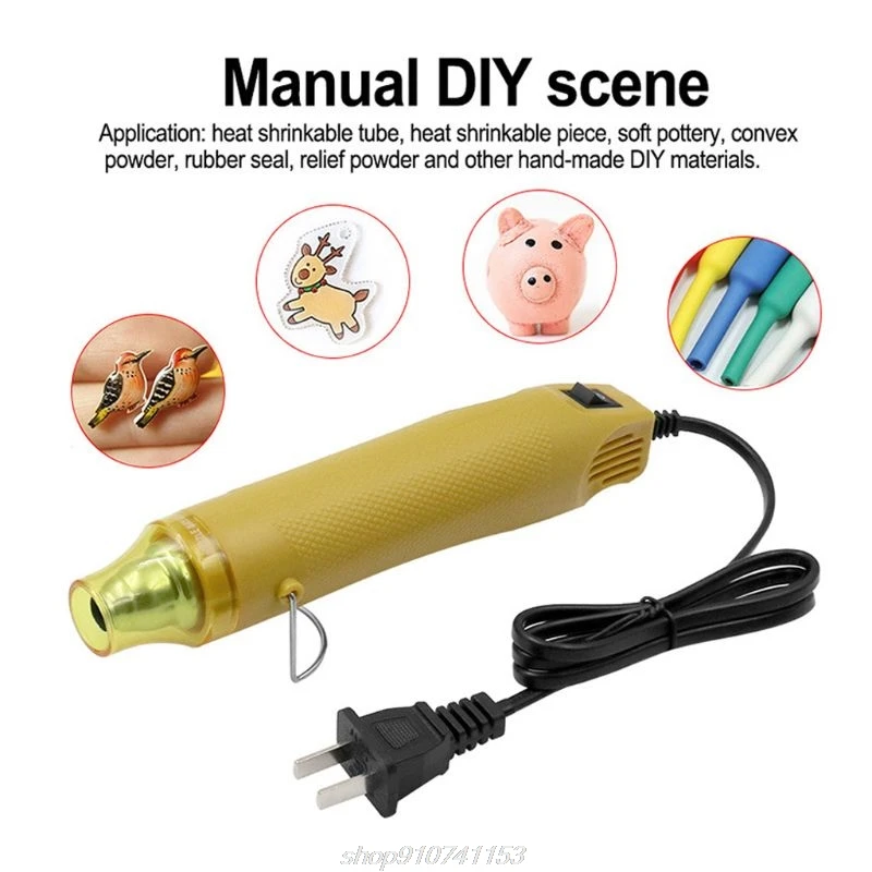 

110V 220V DIY Electric Heat Gun Hot Air Guns Tool 300W Temperature EU US International Plug M15 21 Dropshipping