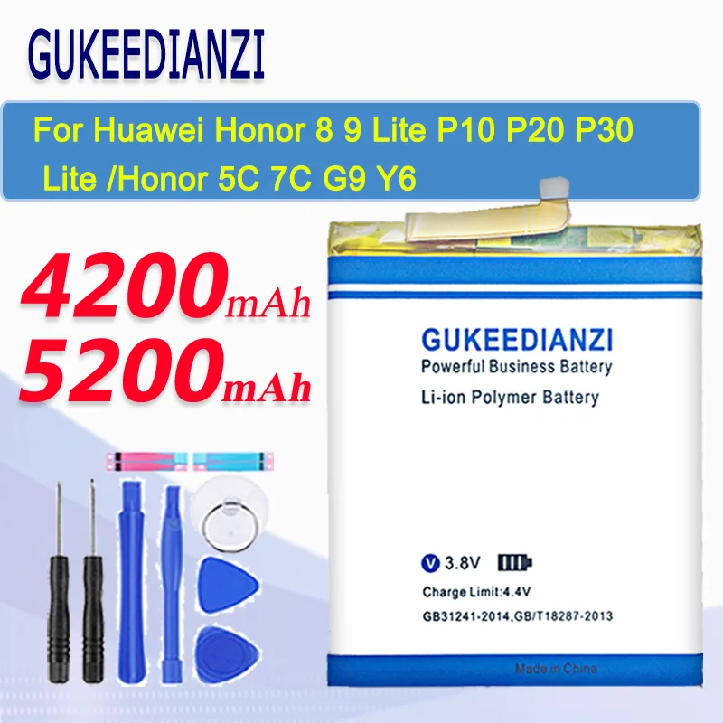 Аккумулятор HB366481ECW для Huawei Honor 8 9 Lite 20 pro 5C 6c 7C P8 P9 Plus P10 P20 P30 Mate 10 Pro lite|Аккумуляторы
