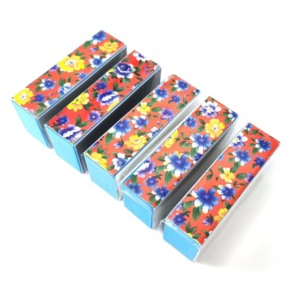 Пилка-буфер для ногтей шлифовальный полировальный блок полировальная пилка