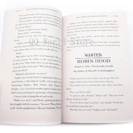 4 набор книг The School for Good and Evil 1-4 Soman Chainani для взрослых молодых подростков