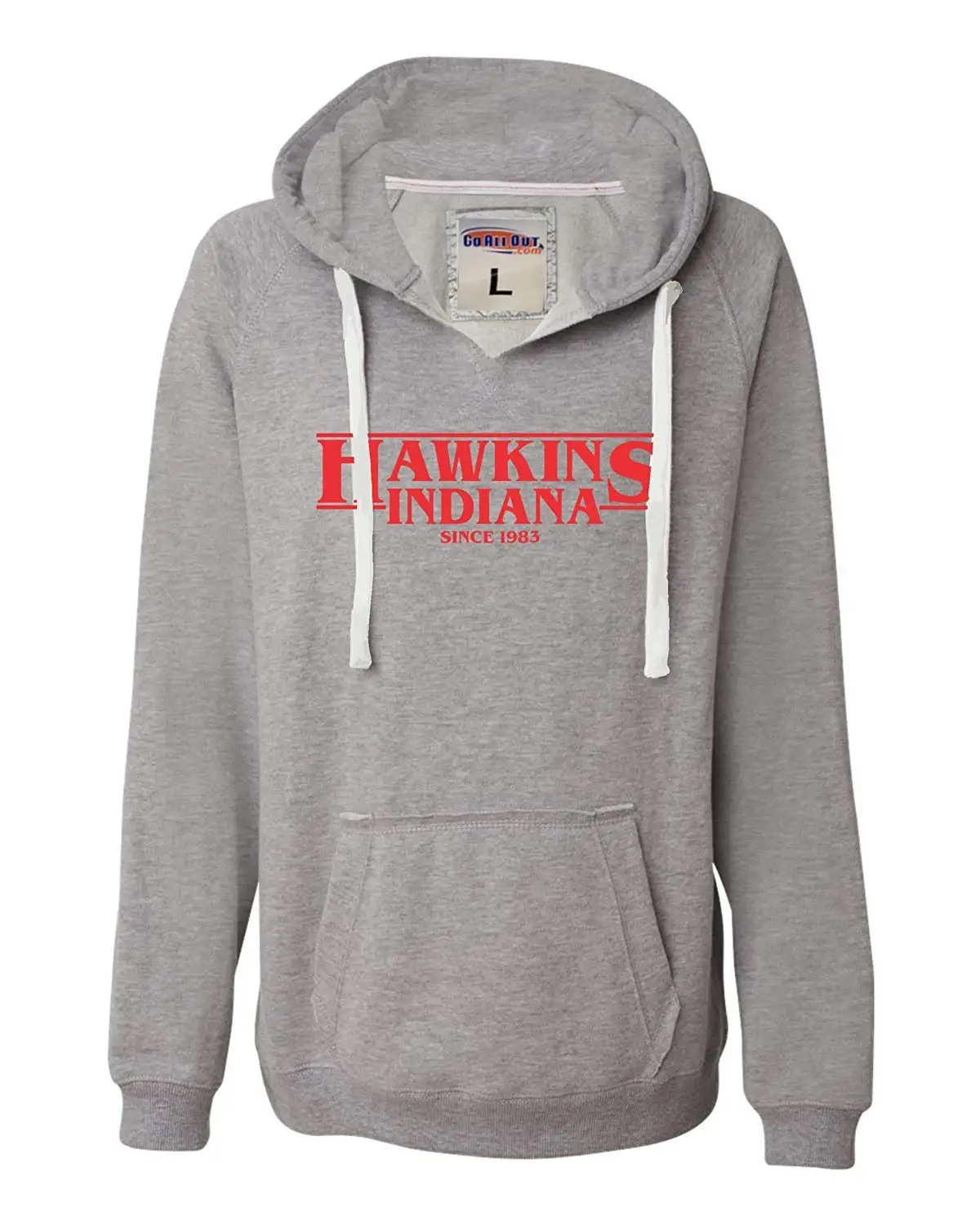 Женская мягкая толстовка с капюшоном Hawkins Indiana Deluxe| |