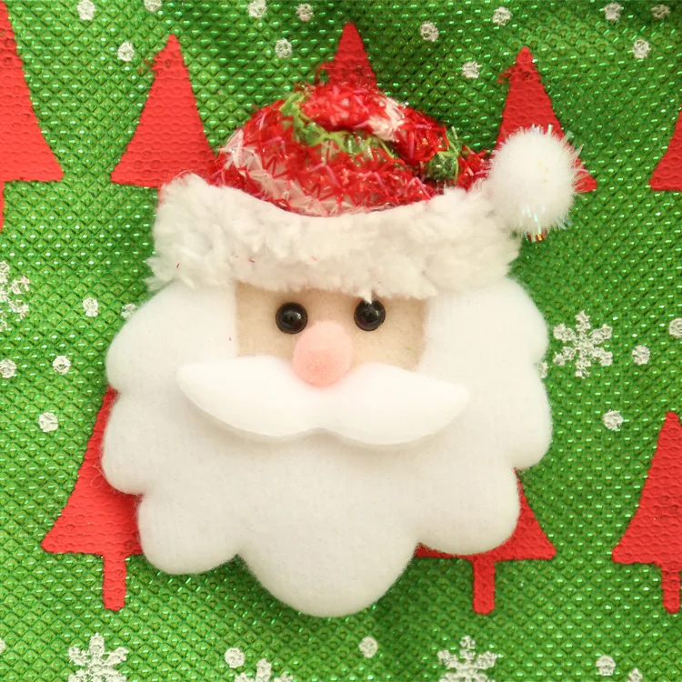 

HQ Christmas gift bag creativity Decal handbag Candy Bag Christmas fabric red handbag gift bag navidad christmas ornaments