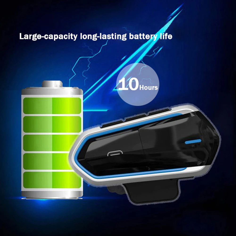 Bluetooth-гарнитура для мотоциклетного шлема с микрофоном | Автомобили и мотоциклы