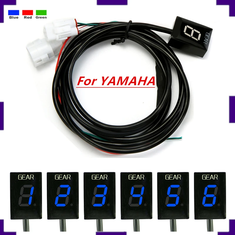 

Gear Indicator For YAMAHA YZF R1 YZF R6 R6S FZH150 FZN150 Xt660 Fz 16 FZ S FZ1 XVS950A Midnight Star FZ8 FZ6R XV1900a Upgrade