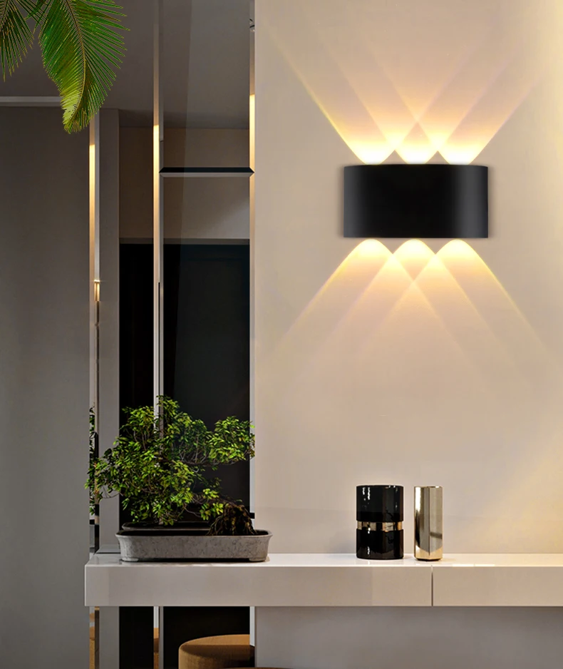 Kenlux горячая Распродажа 6W Led алюминиевая настенная лампа женская белая/теплая