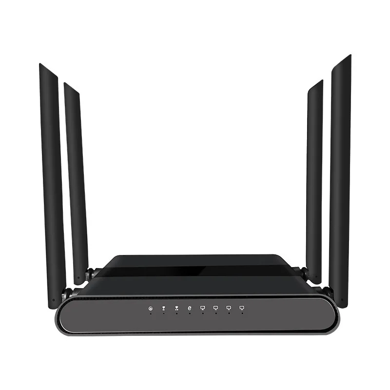 1200mbps Wifi Router Dual Band Gigabit Wireless Internet Router Ac1200 High Speed Router With Usb 2.0&Sd Card For Home
