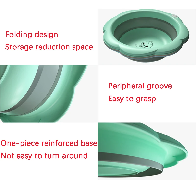 Складной умывальник для малышей портативный утепленный Домашний Детский