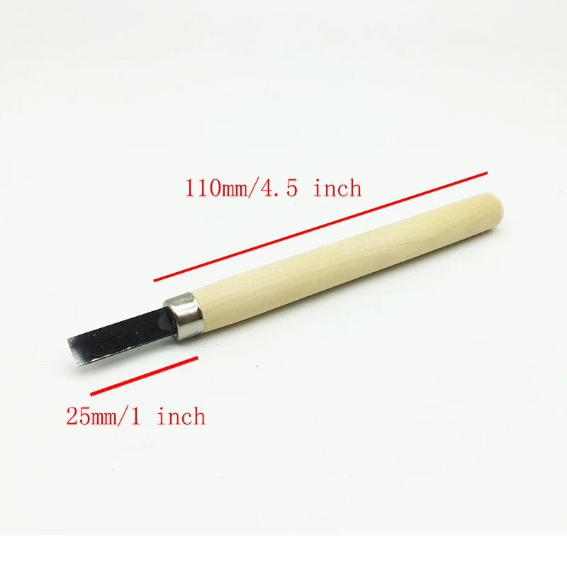 Гравюра 4 шт. DIY ручной резной орнамент или дизайны по дереву нож резиновой главе