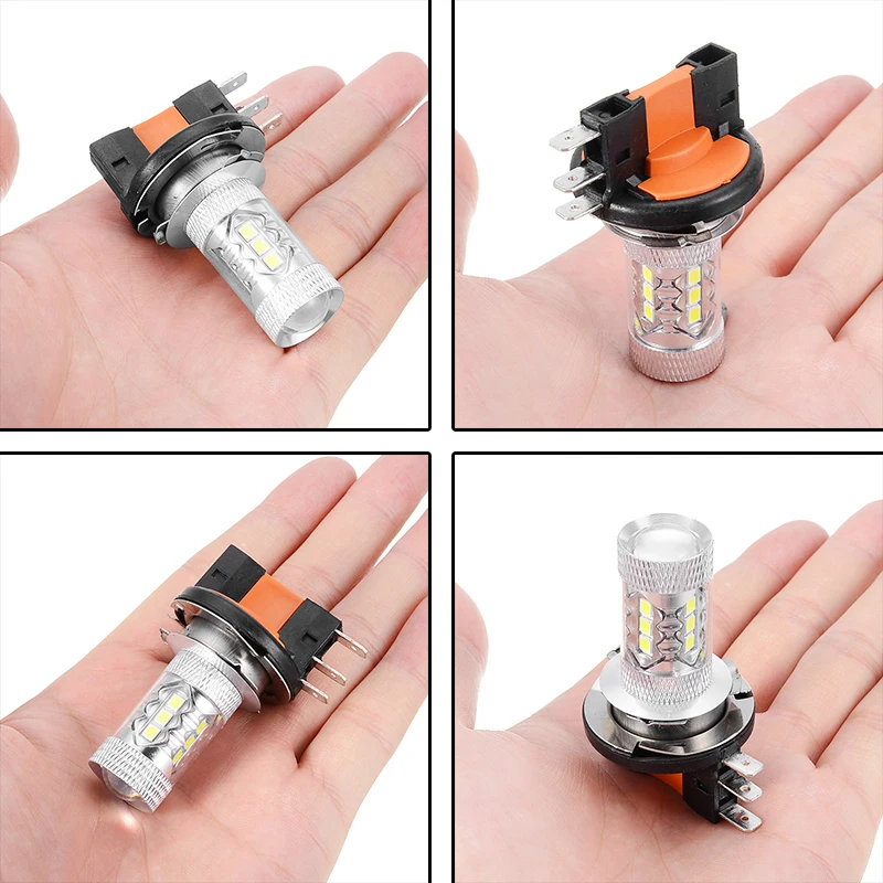 Автомобильные светодиодные лампы H15 2 шт. 12 В 6000 К|Передние LED-фары для авто| |