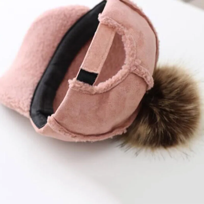 Модная женская шапка для родителей и детей девочек на осень зиму Кепка с лисьим