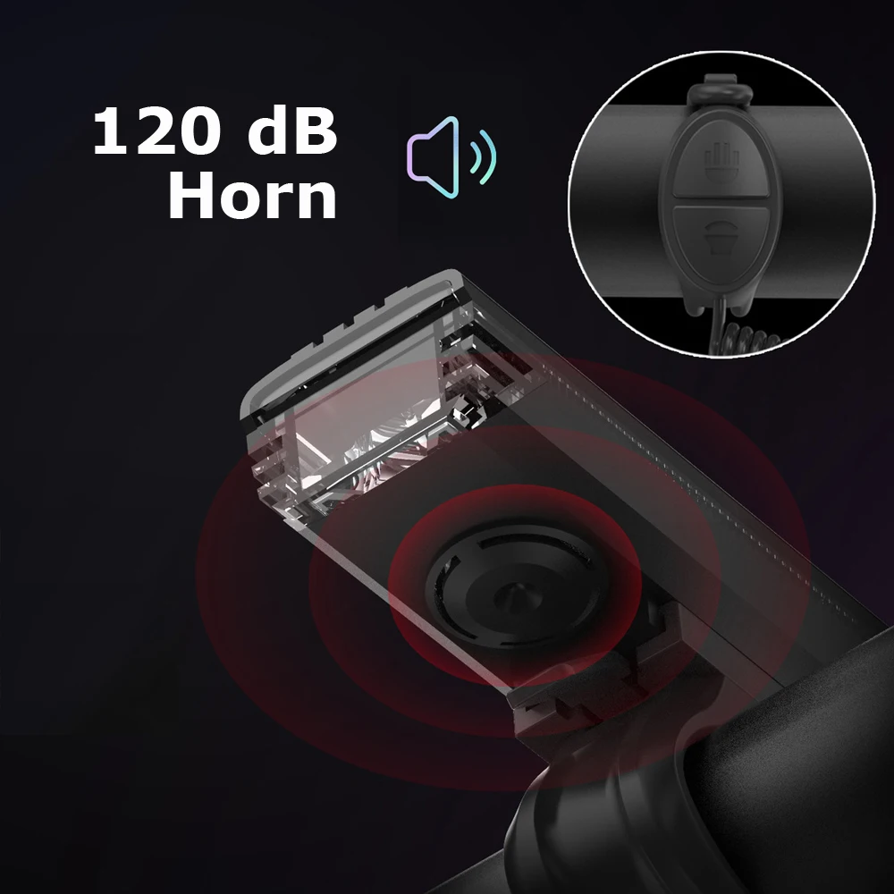 Светильник онасветильник велосипедный светодиодный передний с дистанционным